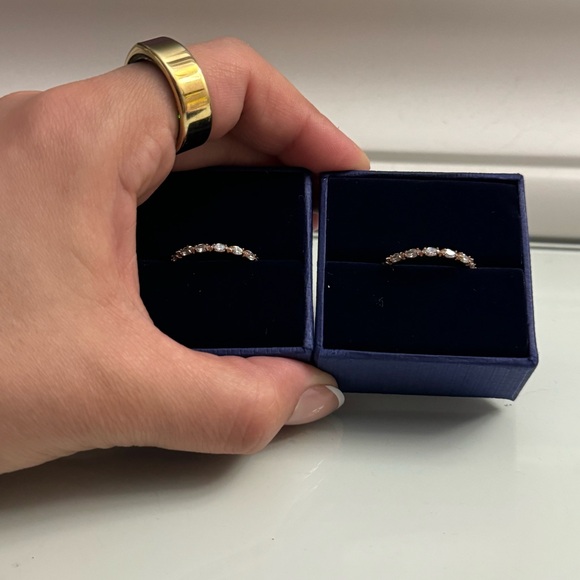 Swarovski Matrix Vittore ring. Marquise cut, White, Rose gold-tone plated - Picture 4 of 5